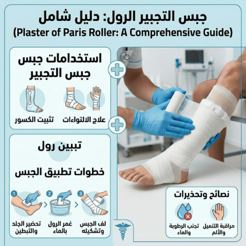 Plaster of Paris Bandage Roll