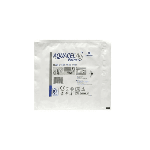 ضماد أكواسيل Ag بالفضة 15 × 15 سم