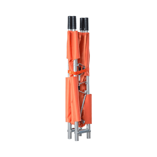Folding Patient Stretcher, Orange
