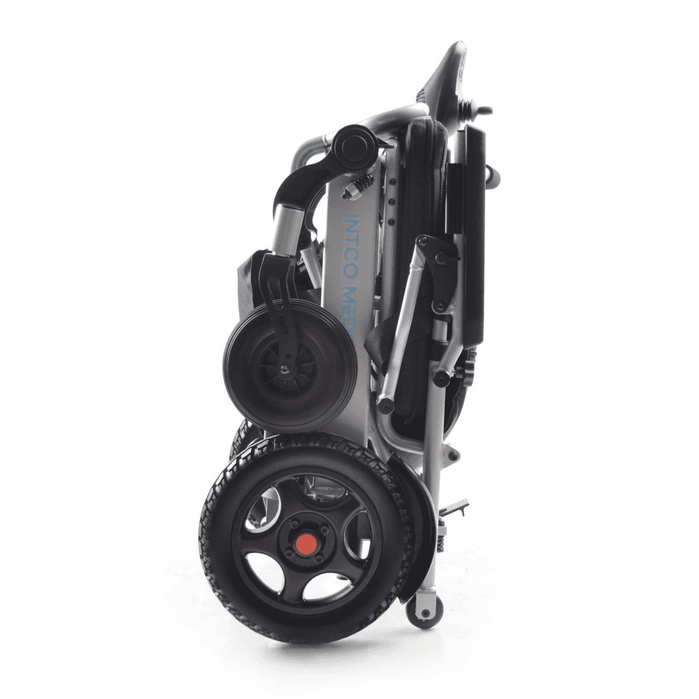 Folding Electric Wheelchair, Lithium Battery, Easy Way