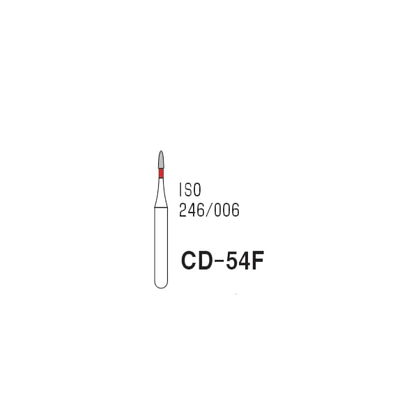 Tapered Conical End With a Rounded Edge CD-54, Fine Grit, 246/007