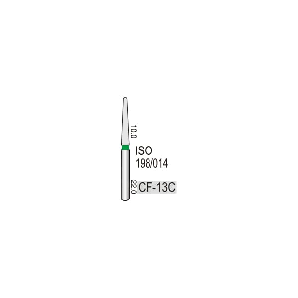 Chamfur Torpedo (Gingival Curettage) CF-13C, Coarse Grit, 299/016