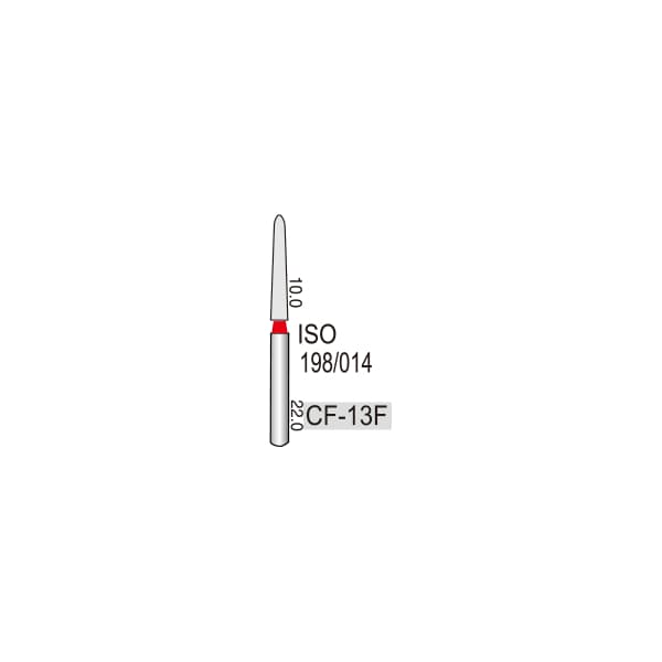 Chamfur Torpedo (Gingival Curettage) CF-13F, Fine Grit, 299/014
