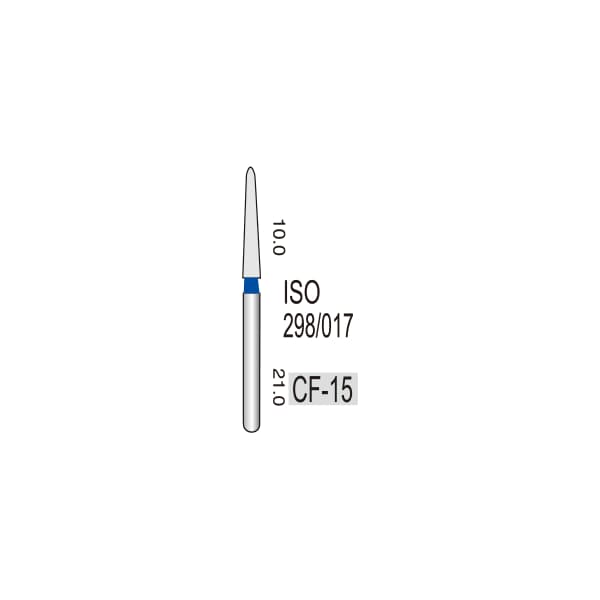 Chumfur Torpedo (Gingival Curettage) CF-15, Standard Grit, 298/017