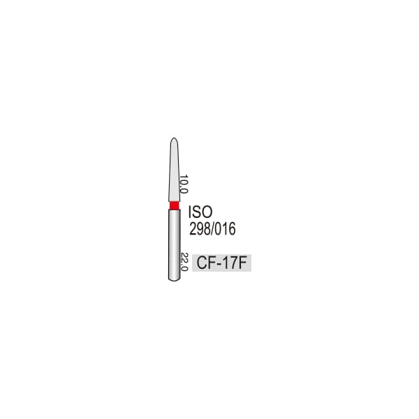 Chamfur Torpedo (Gingival Curettage) CF-17F, Fine Grit, 299/015