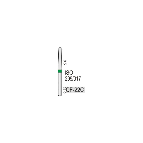 Chamfur Torpedo (Gingival Curettage) CF-22C, Coarse Grit, 298/017