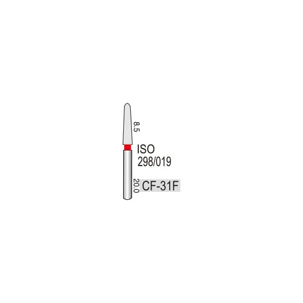 Chamfur Torpedo (Gingival Curettage) CF-31F, Fine Grit, 213/018