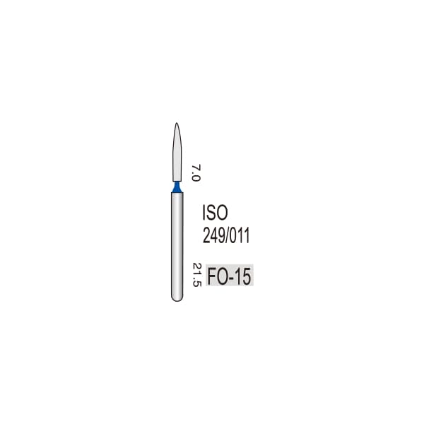 Flame Ogival End FO-15, Standard Grit, 248/011