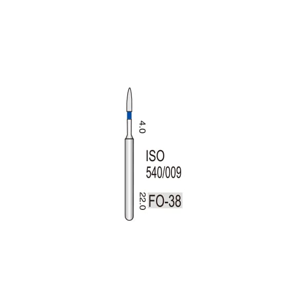 Flame Ogival End FO-38, Standard Grit, 247/009