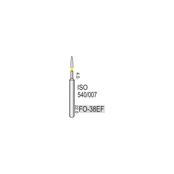 Flame Ogival End FO-38EF, Extra Fine Grit, 247/007
