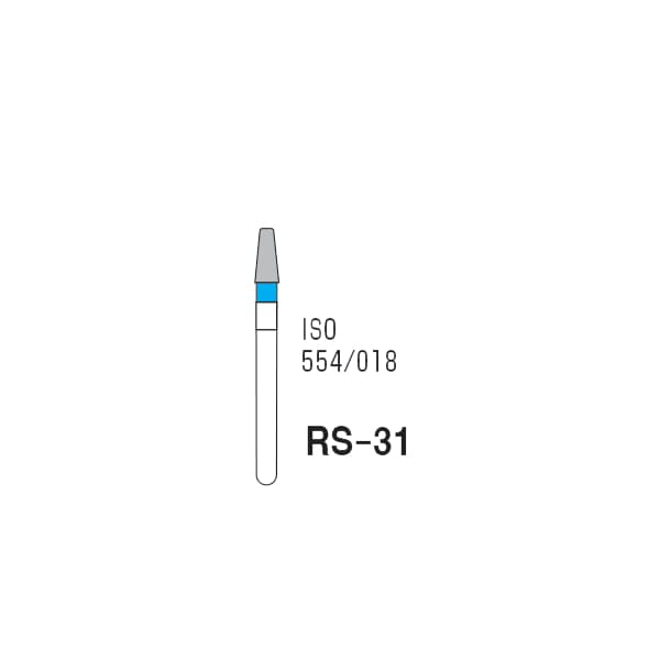 Rounded Shoulder Shape RS-31, Standard Grit, 544/018