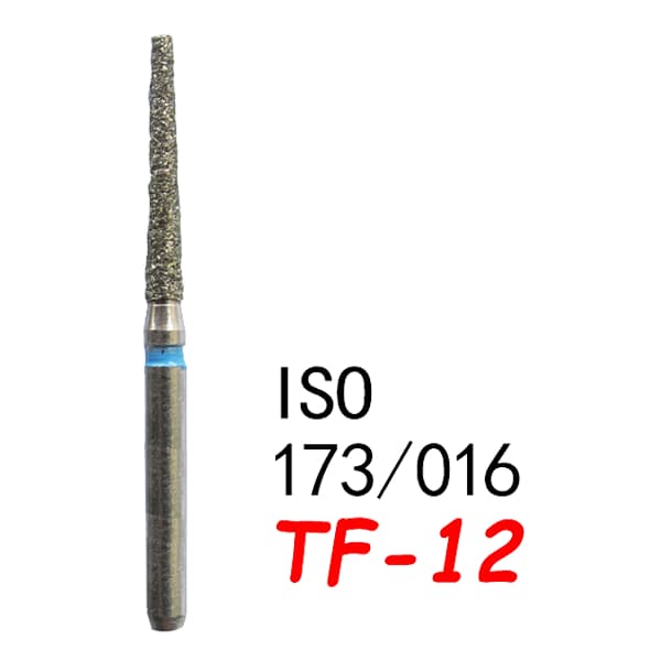 Straight Taper Flat End TF-12, Standard Grit, 173/016