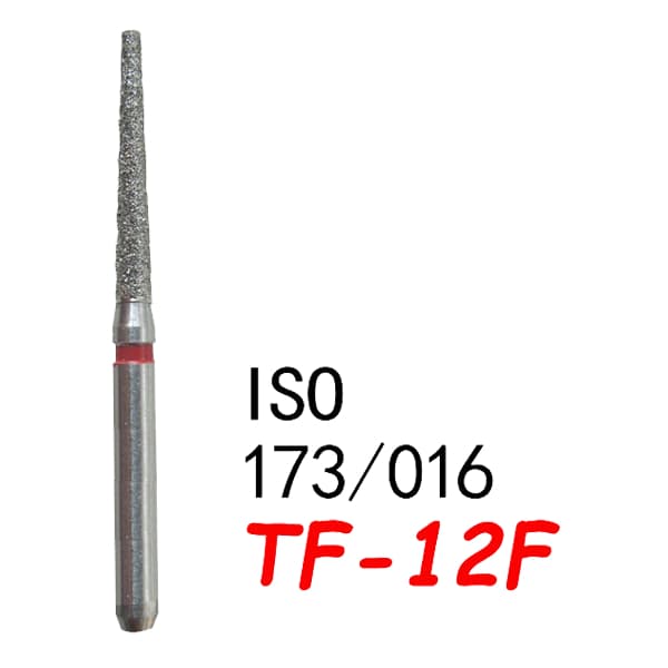 Straight Taper Flat End TF-12F, Fine Grit, 173/015
