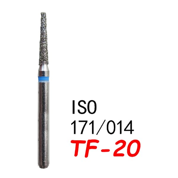Straight Taper Flat End TF-20, Standard Grit, 171/014