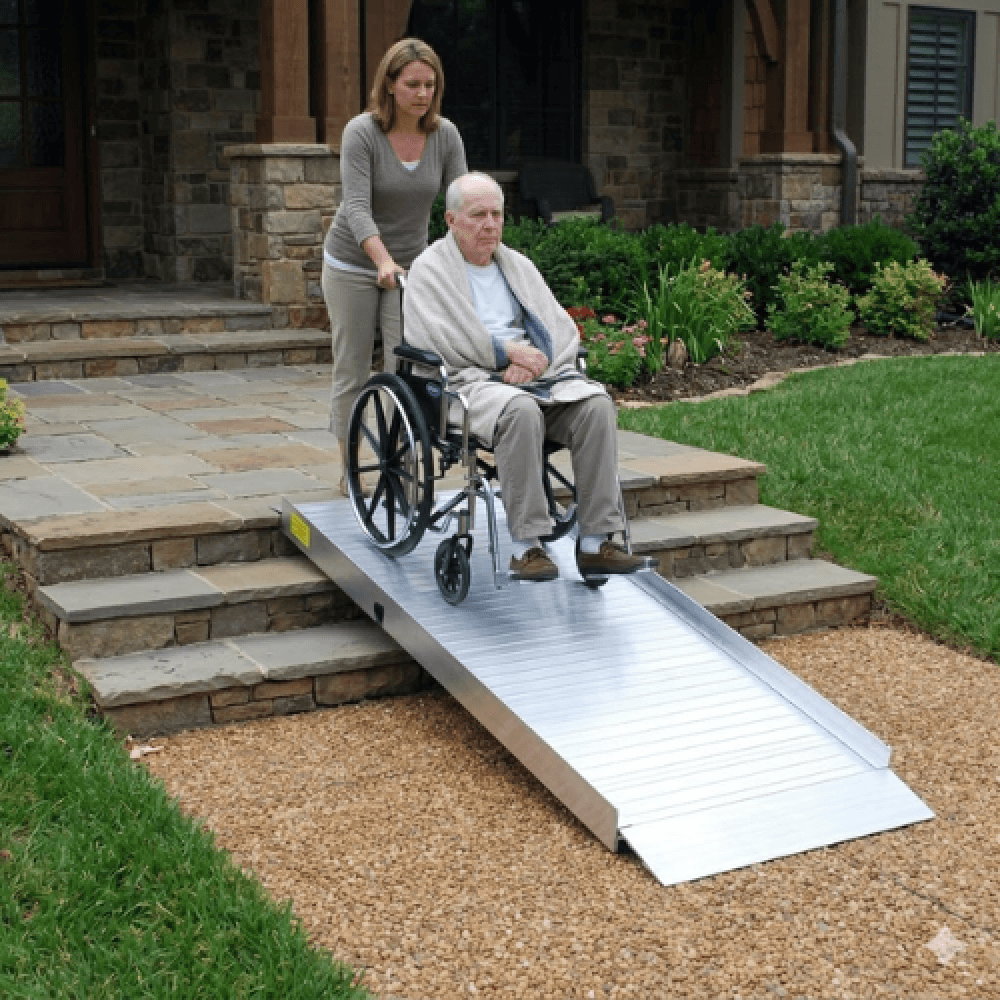 Folding Aluminum Ramp
