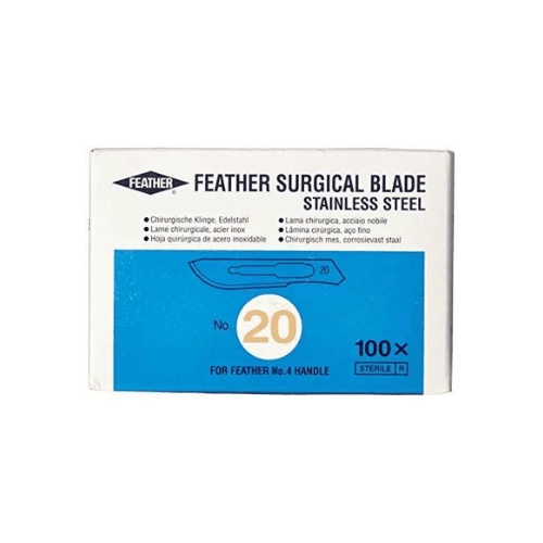 Sterile Stainless Steel Scalpel Blades, #20#22