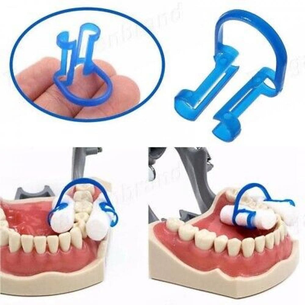 حامل لفائف القطن للأسنان Cotton Roll holder pack of 5 Pcs