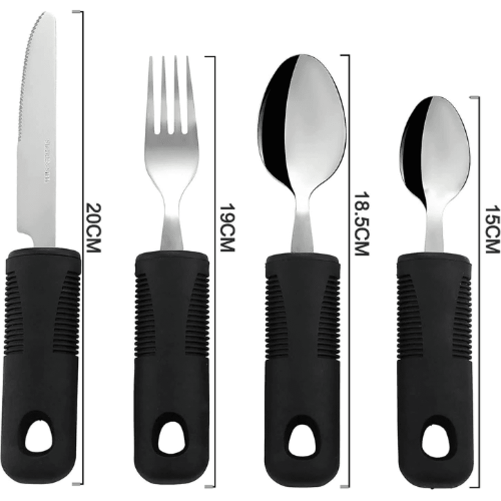 Feeding Utensil Set with Handles