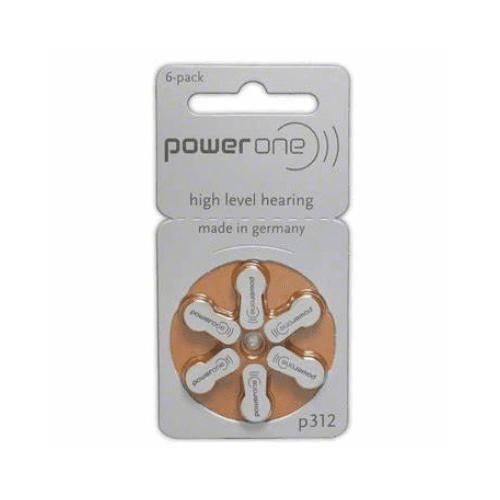 Hearing Aid Battery, P 312