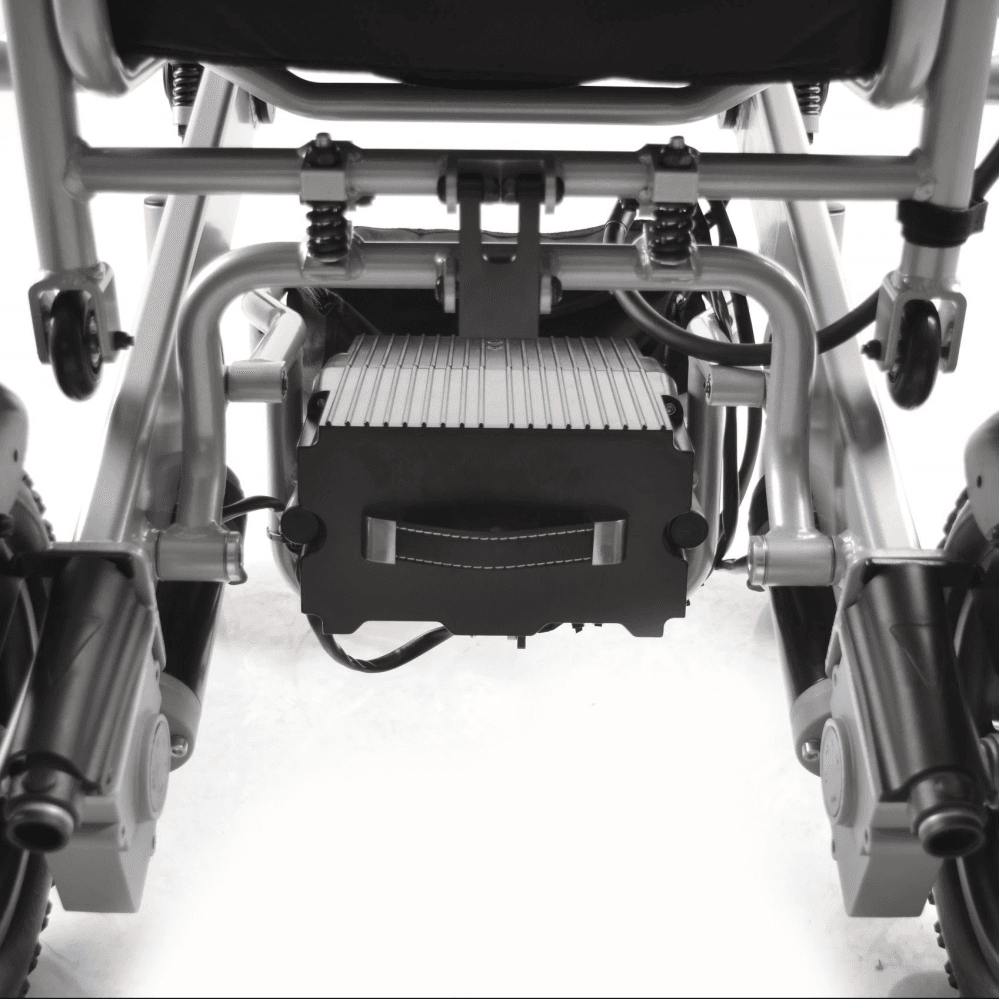 Folding Electric Wheelchair, Lithium Battery, Easy Way