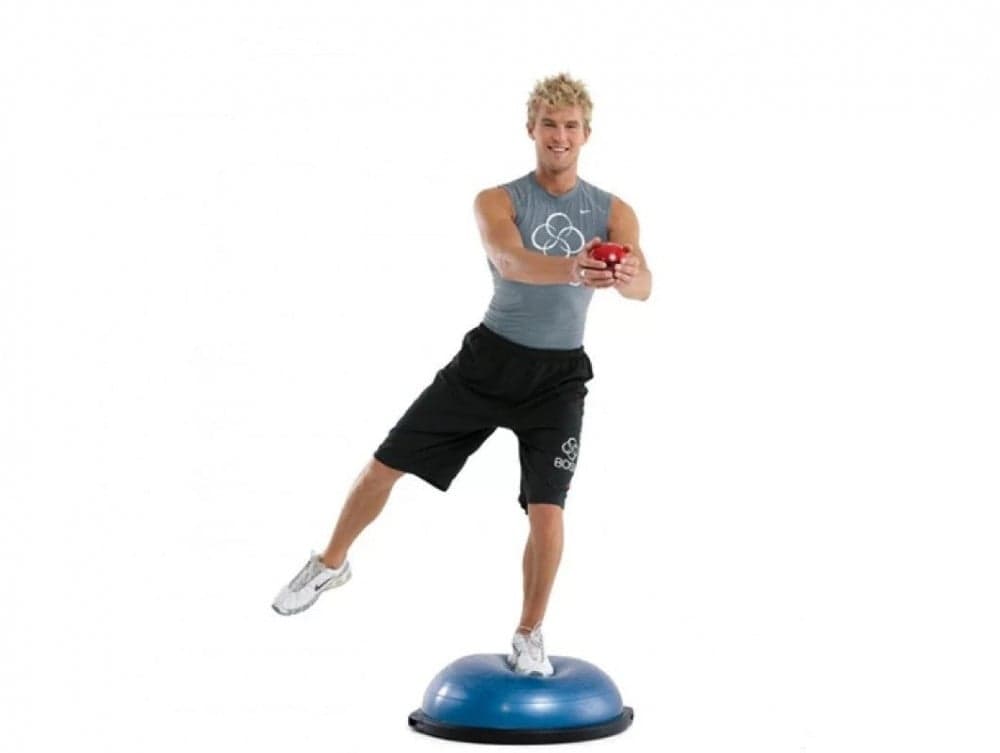نصف كرة دائرية للتوازن  bosu ball