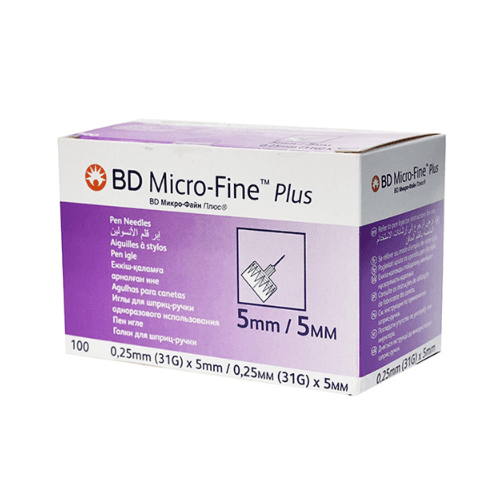ابر قلم الأنسولين بي دي 31ج 5 مم BD Micro Fine