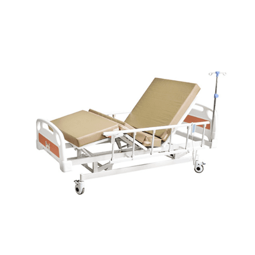 Electric Hospital Bed, 4 Functions, With Mattress, 120cm Wide