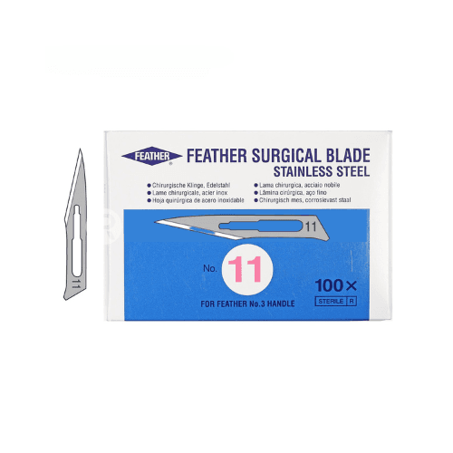 Sterile Stainless Steel Scalpel Blade, #11