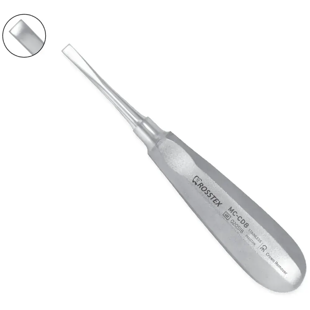 Dental Crown Remover, 1 Etching Point, Facial Use, Anterior
