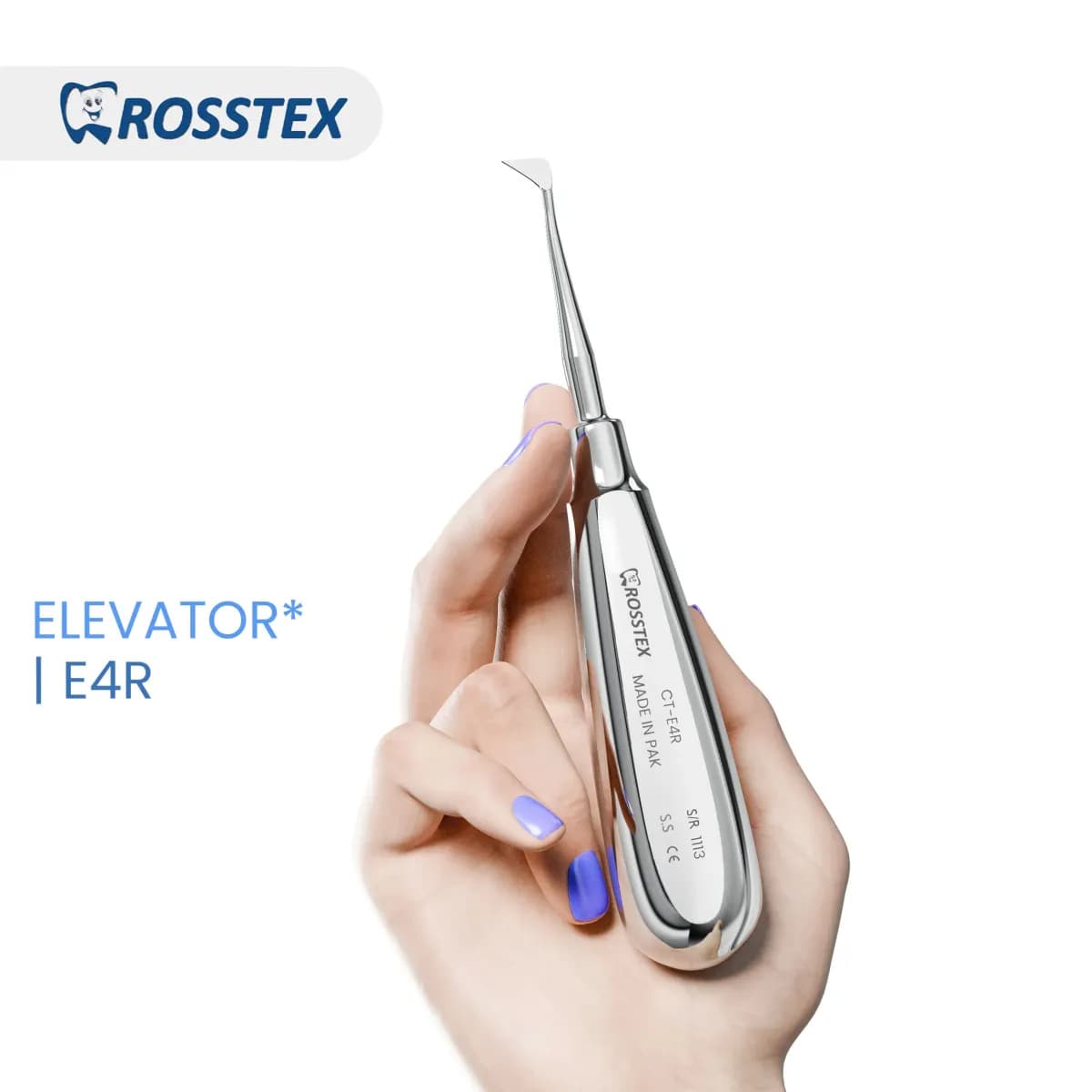 Dental Elevator Seldin, Small Flag, Right