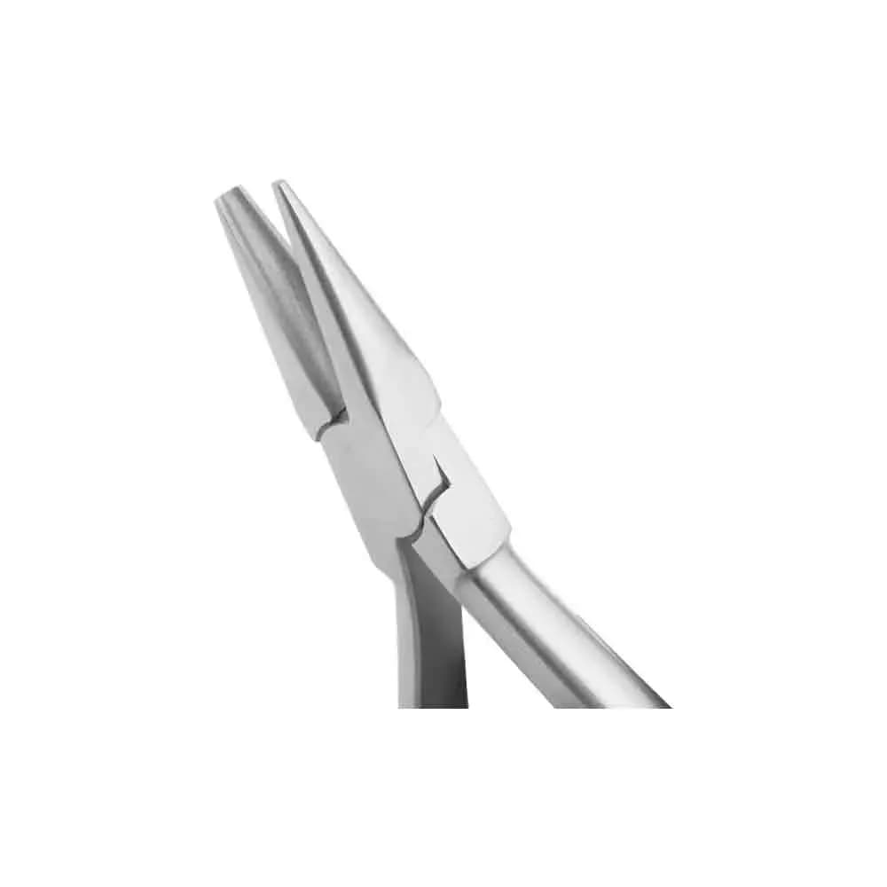 Orthodontic Pliers Hollow Chop Arch Forming with 3 Grooves, 12.0 cm