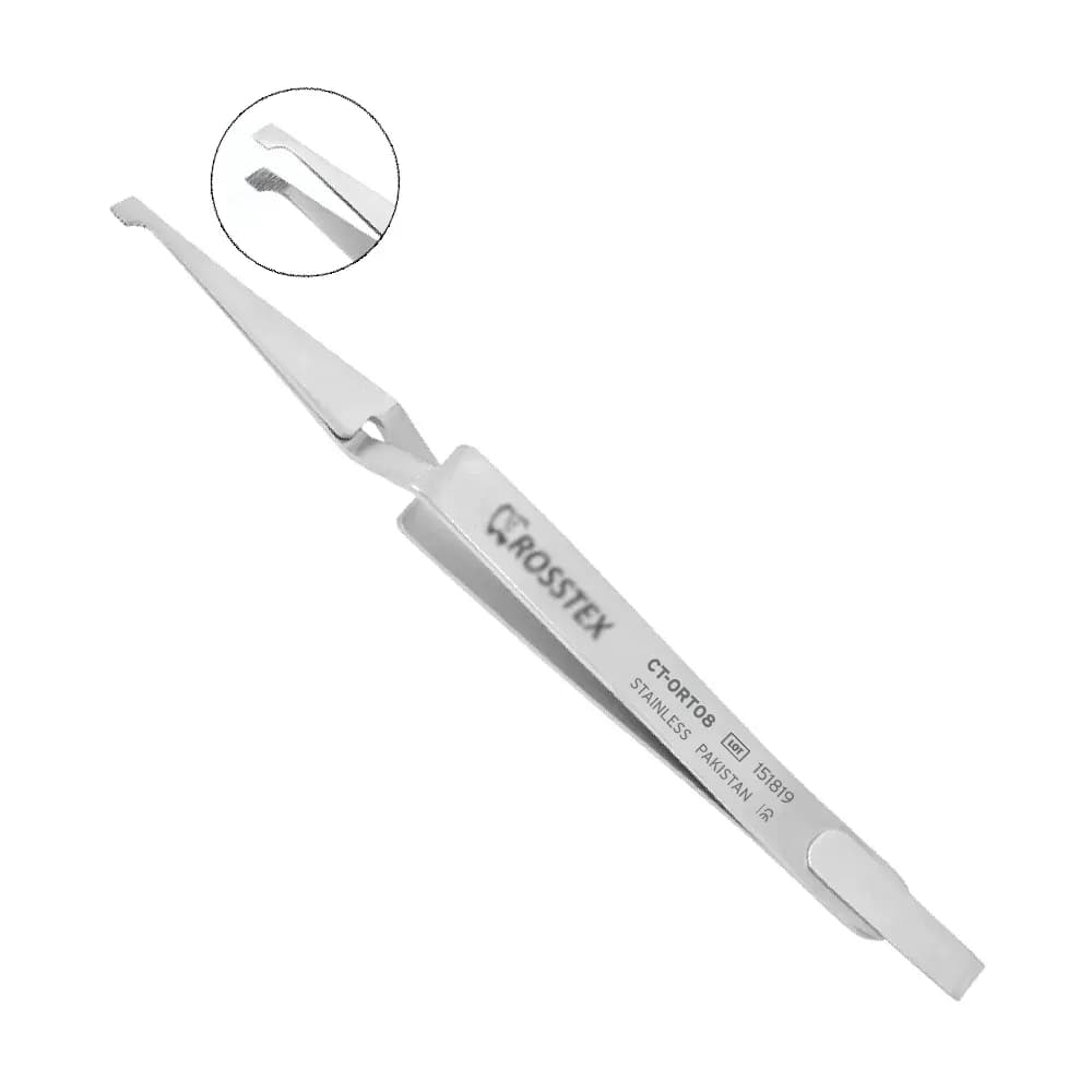 Orthodontic Tweezer Bonding with Slot Aligner