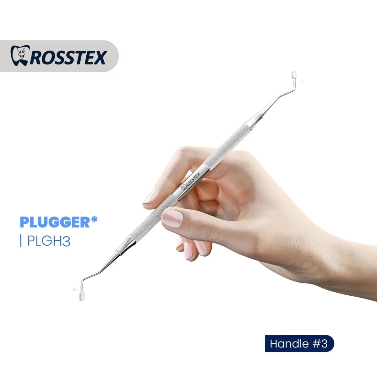 Dental Plugger/Condenser Hollenback H3, Handle No. 3