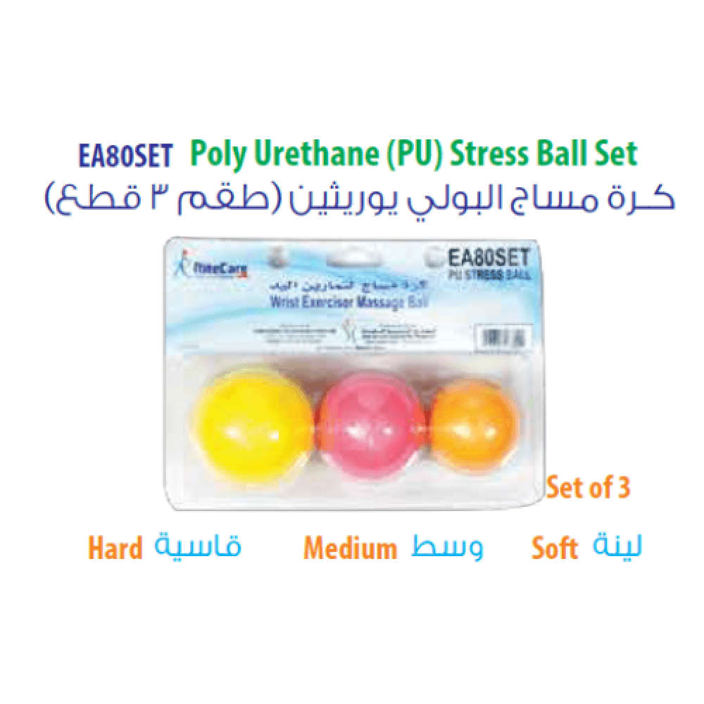 Foam Hand Exercise Massage Ball Set