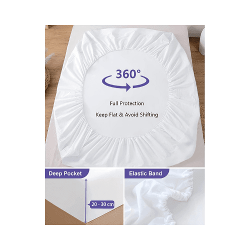 Waterproof Bed Pad HT, With Cotton Layer