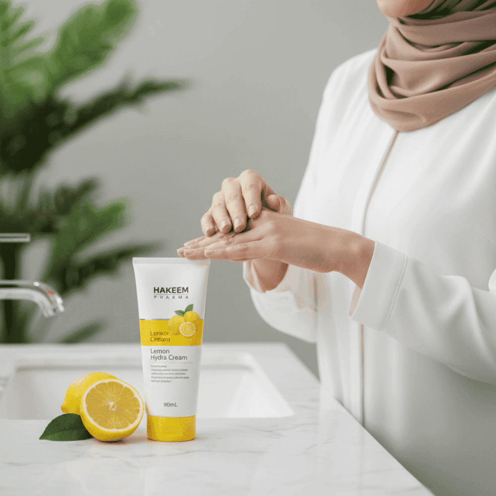 Hand Moisturizing Cream, Lemon Extract