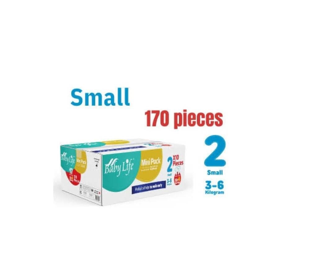 Baby Life Baby Diapers, Size 2
