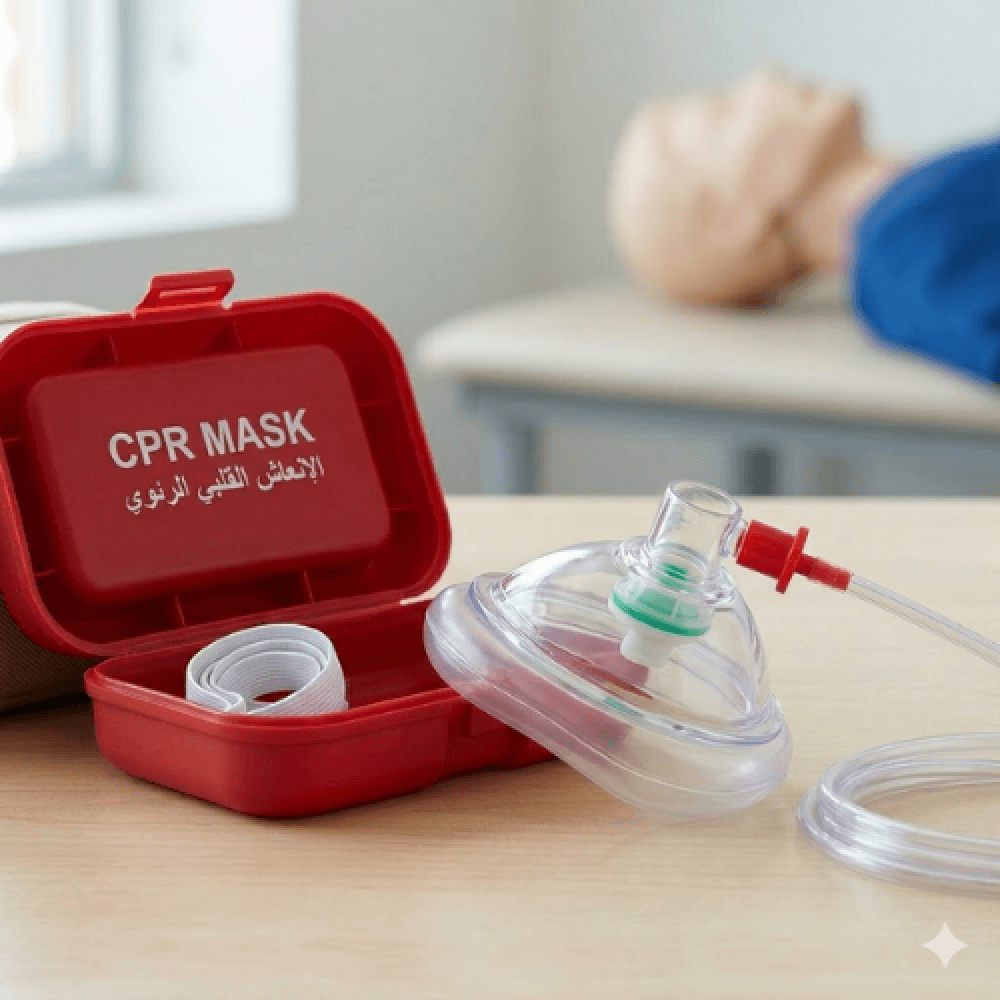 قناع الانعاش القلبي الرئوي CPR MASK