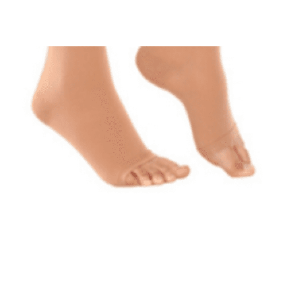 Compression Stockings, Below Knee, Open Toe, A-8002