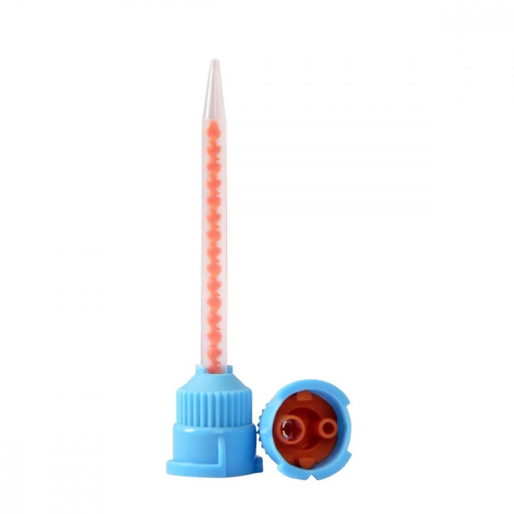 رؤوس خلط مواد الطبعات الزرقاء والبرتقالية  Impression Mixing Tips Impression Mixing Tips, Blue Orange PK/50