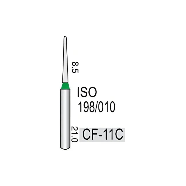 Chamfur Torpedo (Gingival Curettage) CF-11C, Coarse Grit, 298/013