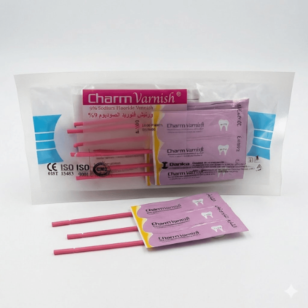 ورنيش الفلورايد بالصوديوم Charm Varnish, Sodium Fluoride Varnish