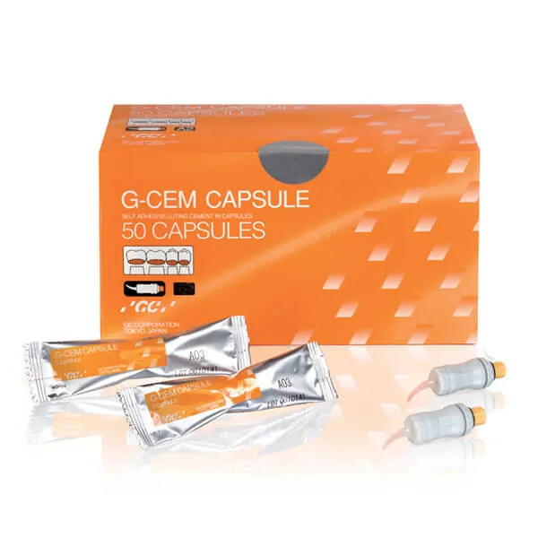 GC G-CEM أسمنت تثبيت لاصق ذاتي، AO3، كبسولات