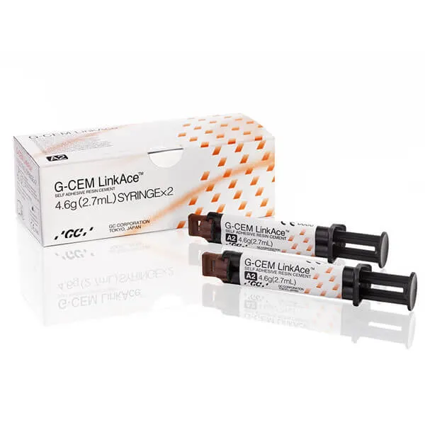 GC G-CEM LinkAce، أسمنت راتنج لاصق ذاتي، شفاف