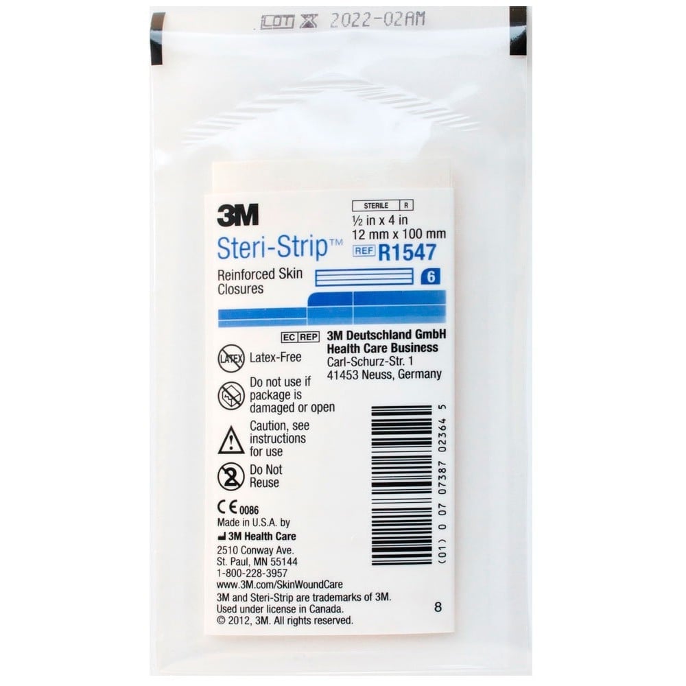 Steri-Strip Skin Closure, Suture Alternative, R1547
