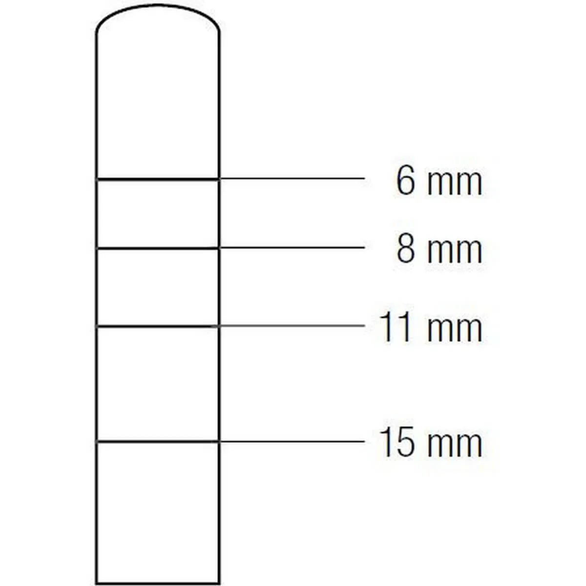Osteotome Convex 5.0mm