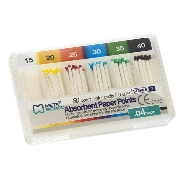 Absorbent Paper Points .04 Taper #40