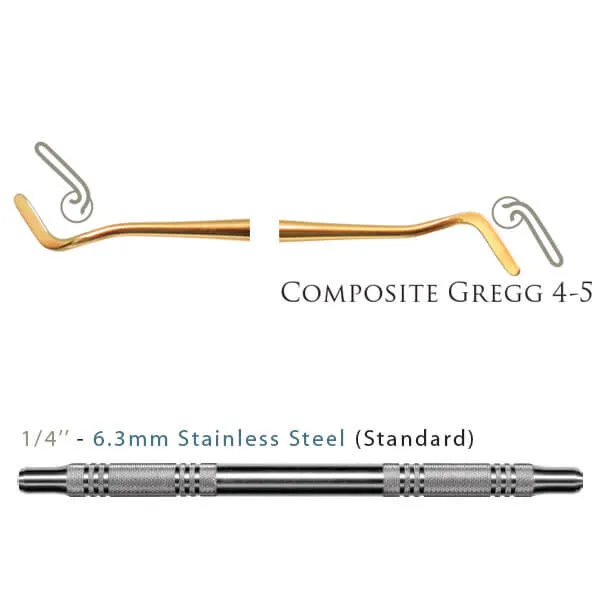 نحّات حشو بلاستيكي Gregg XPT، 4/5، مجداف، EagleLite