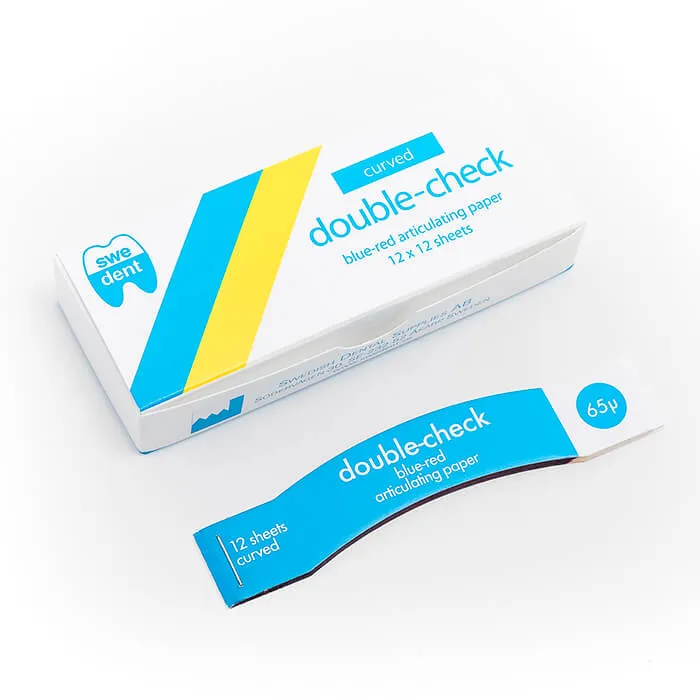 Articulating Paper, 65µm, Curved, Box/12 Books of 12 Sheets