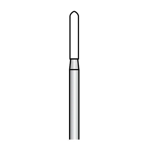 Ash Hi-Di Diamond Burs, Cylinder (289), Medium, FG 014